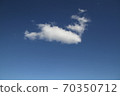 藍天白雲/夏日的天空 70350712