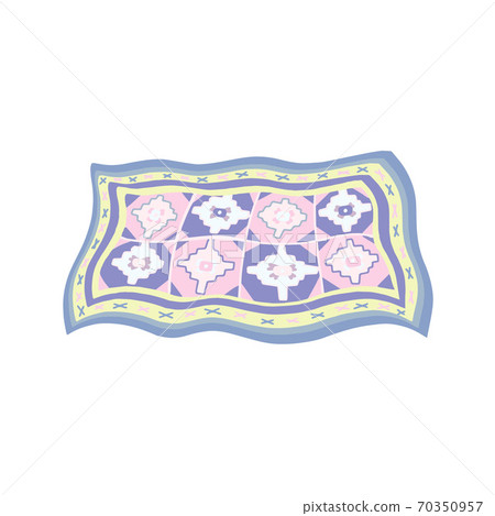 Armenian carpet flat vector illustration Armenian carpet flat vector illustration 70350957
