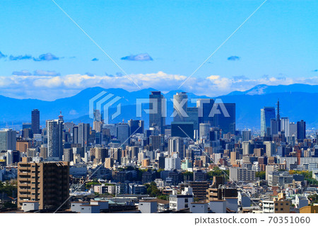 名古屋市名古屋站前的摩天大樓縣風光 名古屋市名古屋站前的摩天大樓縣風光 70351060