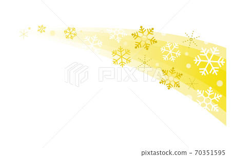 Snowflake wave material set golden rise Snowflake wave material set golden rise 70351595