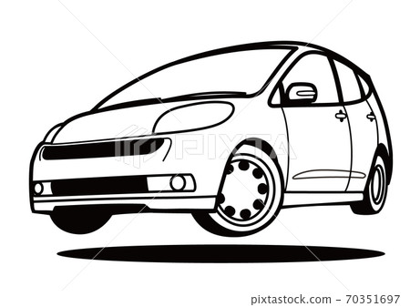 Choi Mae Light Car Coloring Book Jump Car Illustration Choi Mae Light Car Coloring Book Jump Car Illustration 70351697