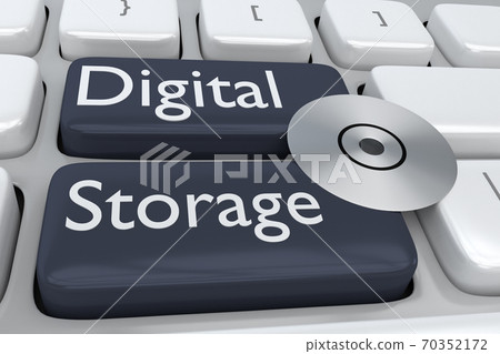 Digital Storage concept Digital Storage concept 70352172