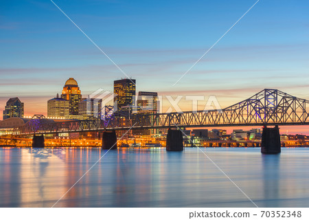 Louisville, Kentucky, USA Skyline Louisville, Kentucky, USA Skyline 70352348