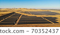 Photovoltaic solar panels field in California 70352437