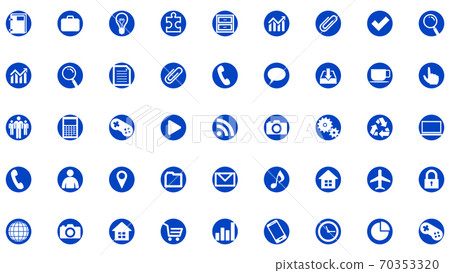 Technology Icon Network Symbol Internet Digital Device 3D Illustration 70353320