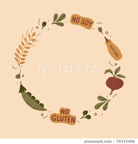 Plant-based meat concept. Plant-based meat concept. 70353498