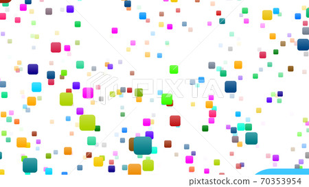 圖標彩色符號圖案復古簡單抽象3d圖 70353954