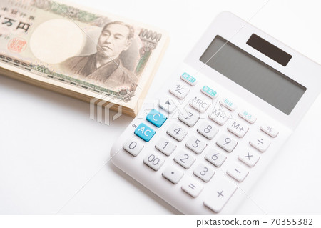 Money and calculator Money and calculator 70355382
