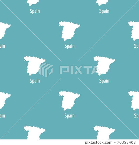 Spain map in black vector simple Spain map in black vector simple 70355408