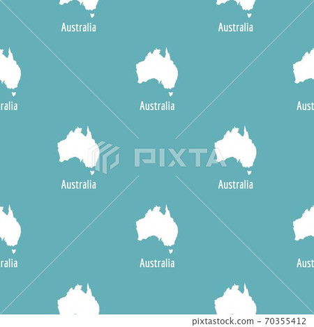 Australia map in black vector simple Australia map in black vector simple 70355412