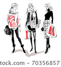 ◆ Fashion Croquis Series: Fall / Winter Coordination No.3_Red ◆ 70356857