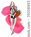 ◆ Fashion Croquis Series: Fall / Winter Coordination No.4_Red ◆ 70356955