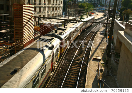 Train station Schuman  in Brussels 70359125