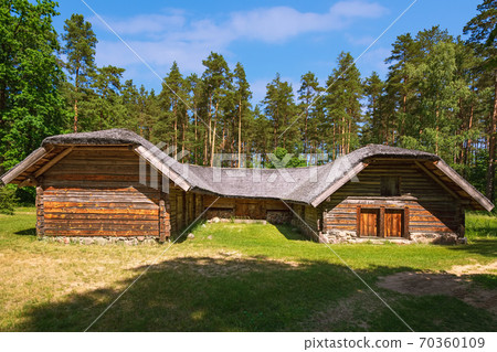 Old house in rural area Old house in rural area 70360109