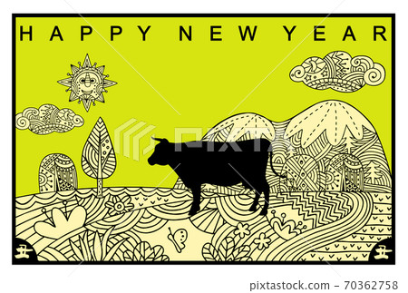 新年賀卡 70362758