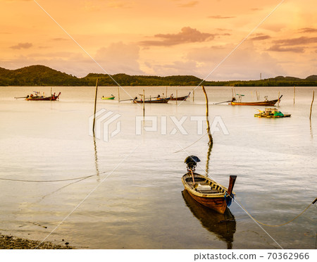 Boats at fishing village in Thailand Boats at fishing village in Thailand 70362966