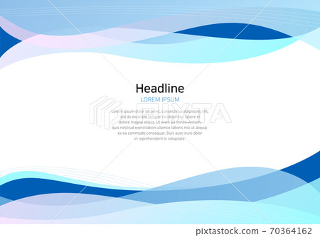 Business Presentation Background Pattern-Blue Curves Business Presentation Background Pattern-Blue Curves 70364162