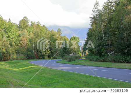 北海道美瑛町的路 北海道美瑛町的路 70365196