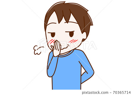 一個忍受笑聲但不停地傻笑的男孩 一個忍受笑聲但不停地傻笑的男孩 70365714