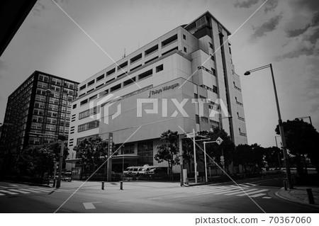 Tokyo Wangan Police Station (black and white) 70367060