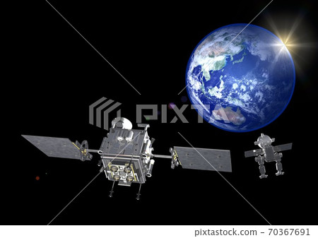 Earth explorer bird-shaped exploration robot Earth explorer bird-shaped exploration robot 70367691