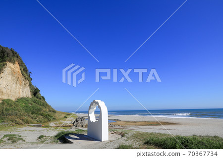 Scenery of Ikobe coast 70367734