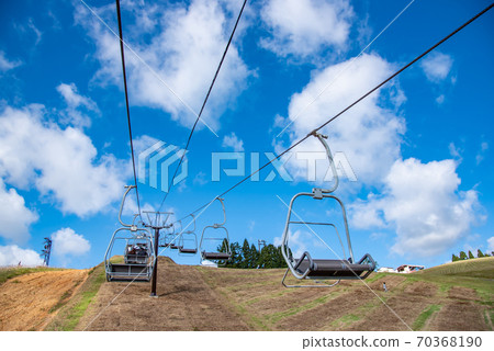 Lift at the summit of Mt. Biwako Hakodate, Takashima City, Shiga Prefecture 70368190
