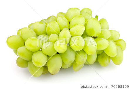 Grapes isolated on white backgrounds. Grapes isolated on white backgrounds. 70368199