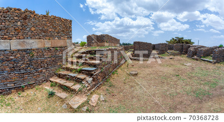 Ruins of Aksum (Axum) civilization, Ethiopia. 70368728