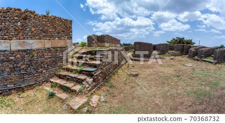 Ruins of Aksum (Axum) civilization, Ethiopia. 70368732