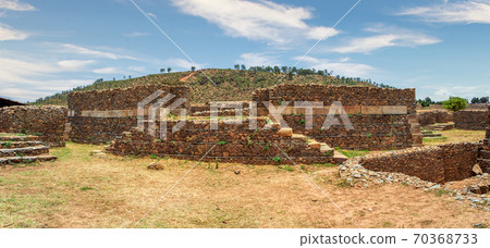 Ruins of Aksum (Axum) civilization, Ethiopia. 70368733