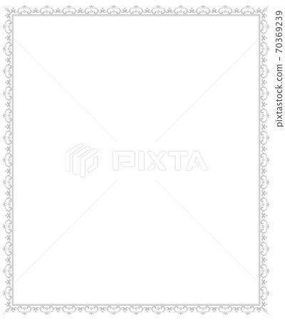 Decorative frame Elegant element for design in Eastern Decorative frame Elegant element for design in Eastern 70369239