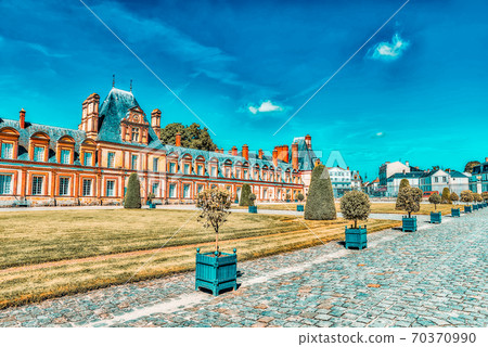 FONTAINEBLEAU, FRANCE - JULY 09, 2016 FONTAINEBLEAU, FRANCE - JULY 09, 2016 70370990