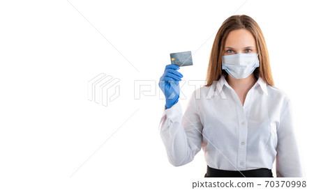 bank worker covid-19 protection online payment bank worker covid-19 protection online payment 70370998
