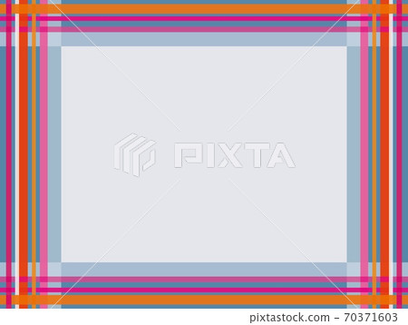 Frame border stripe - Stock Illustration [70371603] - PIXTA