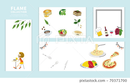 Restaurant frame set 70371700