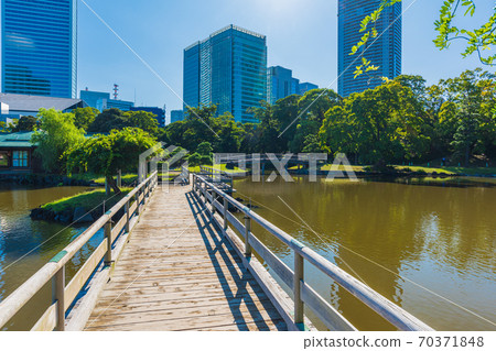 遊覽東京花園，汐留，中央區，濱ari宮公園，大都會文化遺產花園 70371848