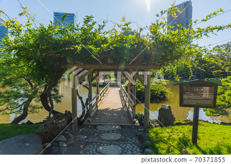 遊覽東京花園，汐留，中央區，濱ari宮公園，大都會文化遺產花園 70371855