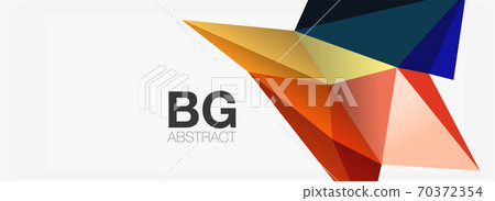 3d mosaic abstract backgrounds, low poly shape geometric design 3d mosaic abstract backgrounds, low poly shape geometric design 70372354