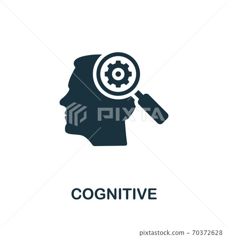 Cognitive icon. Simple element from life skills... - Stock Illustration ...