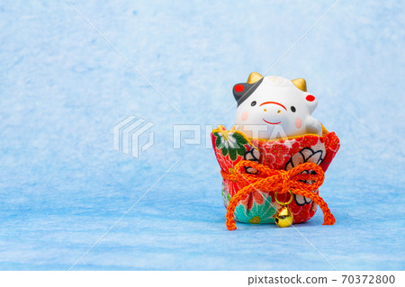 2021 Zodiac cow (Ox, Ushi) New Year's card material 2021 Zodiac cow (Ox, Ushi) New Year's card material 70372800