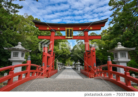 Tsuruga City Kehi Jingu Torii 70373029