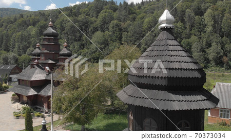 Exterior of orthodox churches. 70373034