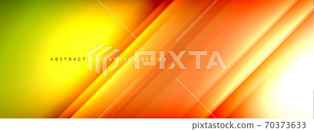 Motion concept neon shiny lines on liquid color gradients abstract backgrounds. Dynamic shadows and lights templates for text 70373633