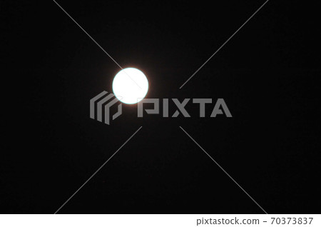 Full moon shining in the night sky (black background) Full moon shining (black background) Full moon shining in the night sky (black background) Full moon shining (black background) 70373837