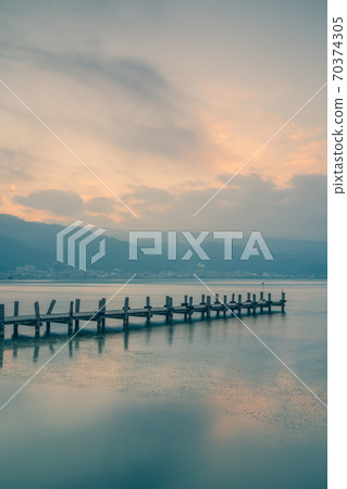 Su訪湖的黎明[赤Ak公園下mo訪港照片] 70374305