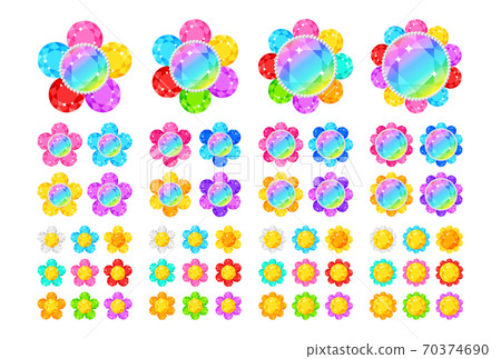 Jewels / flowers / rounds Jewels / flowers / rounds 70374690