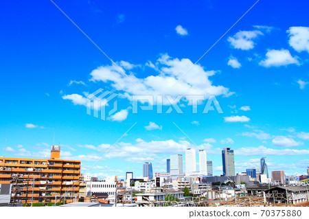 Scenery of the skyscraper county in front of Nagoya Station, Nagoya City Scenery of the skyscraper county in front of Nagoya Station, Nagoya City 70375880