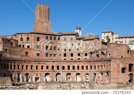 Trajan Forum and Market in Rome 70376193