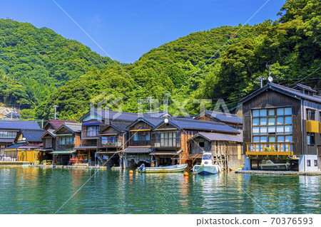 京都伊內的船屋 70376593